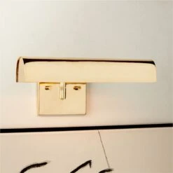 Jolie Polished Brass Picture Light Sconce 12" 9 Jolie Polished Brass Picture Light Sconce 12" -Home Furnishing Store JoliePldBsWllArtScnc12inROF22