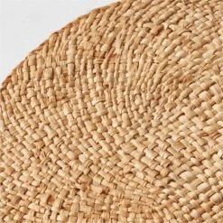 June Round Woven Placemat -Home Furnishing Store JuneRoundNatPlacementAVSHS22