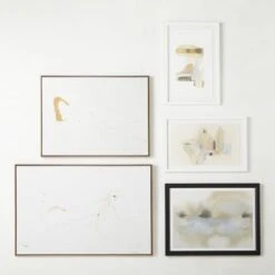 'Nicolina' Framed Giclee Art Print 48"x36" -Home Furnishing Store KGArtCollectionFHS22 3