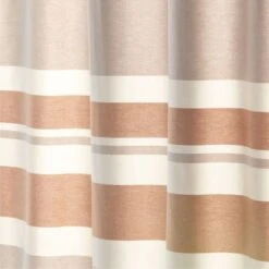 Kamilla Organic Cotton Dark Terracotta Shower Curtain 72" -Home Furnishing Store KamillaCpprOrgShwrCrtnAVSHF23