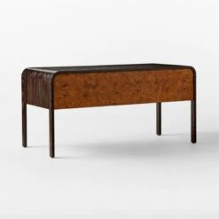 Kasen Burl Wood Executive Desk -Home Furnishing Store KasenExecutiveDesk3QBSSS23