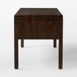 Kasen Burl Wood Executive Desk -Home Furnishing Store KasenExecutiveDeskSDSSS23