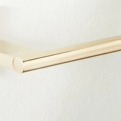 Kela Unlacquered Brass Wall Mounted Toilet Paper Holder -Home Furnishing Store KelaWallMntdTPHldrPldBrsAVSHF22