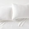Keyne TENCEL™ Lyocell Linen-Blend White Sheet Set And Pillowcases -Home Furnishing Store KeyneLnTclWtQSheetSSHS23