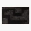 Larso Hand-Tufted Wool-Blend Black Area Rug 5'x8' -Home Furnishing Store LarsoTftdBlkRug5x8SSS23