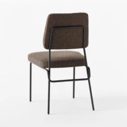 Laze Brown Upholstered Dining Chair 12 Laze Brown Upholstered Dining Chair -Home Furnishing Store LazeBrownDiningChair3QBSSS23