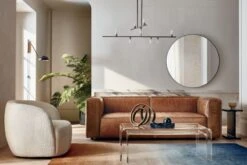 Bicoastal Hand Woven Navy Area Rug 5'x8' -Home Furnishing Store LenyxSaddleLeatherSofaJN20