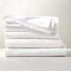 EUROPEAN FLAX™-Certified Linen White Full/Queen Bedding Set -Home Furnishing Store LinenBundleWhiteFQSHF21