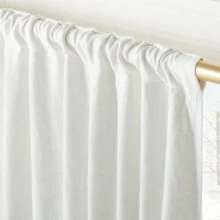 Warm White Linen Blackout Window Curtain Panel 48"x84'' -Home Furnishing Store LinenIvryBlkOutCrtn96PnlAV2SHF23