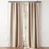 Natural Linen Blackout Window Curtain Panel 48''x84'' -Home Furnishing Store LinenNtBkOt96CurtainPnlSHS23