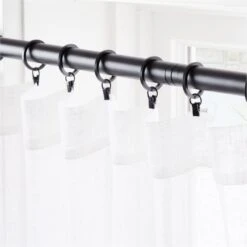 Warm White Linen Sheer Window Curtain Panel 48"x84" -Home Furnishing Store LinenShrIvoryPanel96inAVSHF21