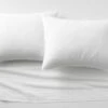 EUROPEAN FLAX™-Certified Linen White Sheet Sets -Home Furnishing Store LinenShtSetQueenWhiteFHF16 2