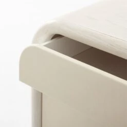 Lobos 6-Drawer White Wood Dresser -Home Furnishing Store LobosAshNLthrLowDresserAVSSS23