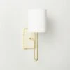 Lucerne Polished Brass Wall Sconce Light 2 Lucerne Polished Brass Wall Sconce Light -Home Furnishing Store LucernePldBrsNIvySngScncSHS23