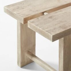 Lupine Teak Outdoor Dining Bench With Sunbrella ® Cushion -Home Furnishing Store LupineDiningBenchAV2SSS22