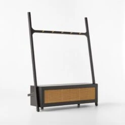 Mahogany Black Hall Tree -Home Furnishing Store MahoganyBlkHallTreeAVSSF22