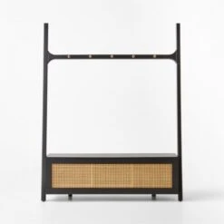 Mahogany Black Hall Tree -Home Furnishing Store MahoganyBlkHallTreeSSF22