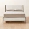 Malena White Boucle Queen Bed -Home Furnishing Store MalenaQueenBedSHF22