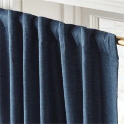 Mali Sea Storm Silk Viscose Window Curtain Panel 48''x84'' -Home Furnishing Store MaliSilkSeaStorm96PanelAV2SHS23