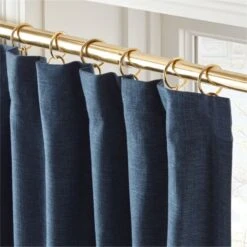 Mali Sea Storm Silk Viscose Window Curtain Panel 48''x84'' -Home Furnishing Store MaliSilkSeaStorm96PanelROS23