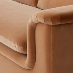 Mardones Camel Brown Velvet Sofa -Home Furnishing Store MardonesCamelVlvtSofaAVSSF23