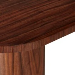 Marisa High-Gloss Walnut Wood Desk 60'' -Home Furnishing Store MarisaHiGlossWalnutDeskAVSSF22