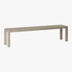 Matera Large Grey Outdoor Dining Bench -Home Furnishing Store MateraDiningBenchLarge3QS17