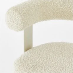 Mezza Ivory Boucle Office Chair -Home Furnishing Store MezzaIvoryBclChairAVSSS23