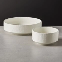 Millye Ivory Serving Bowl -Home Furnishing Store MillyeBowlGroupFHF20