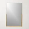 Mimi Rectangular Polished Brass Wall Mirror 24"x36" 2 Mimi Rectangular Polished Brass Wall Mirror 24"x36" -Home Furnishing Store MimiPldBsWllMrr24x36inSHS22