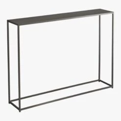 Mill Black Metal Console Table 38'' -Home Furnishing Store MiniConsoleTableMillAVF15