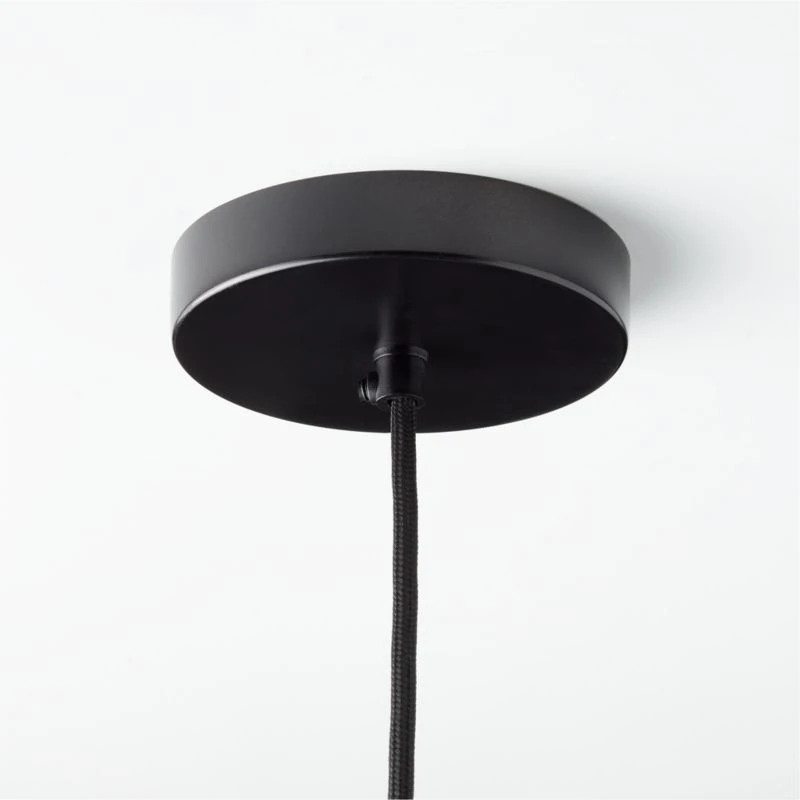 Mirage Chainmail Black Pendant Light 24" 6 Mirage Chainmail Black Pendant Light 24" - Image 4