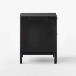 Miri 2-Drawer Black Cane Nightstand -Home Furnishing Store MiriNightstandSDSSF21
