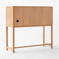 Monte Nido Oak Wood Secretary Desk -Home Furnishing Store MonteNidoDesk3QBSSS22