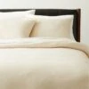 Monty Organic Cotton Natural Duvet Cover And Shams -Home Furnishing Store MontyWtNatOrgCtnFQDvtCvrSHF22