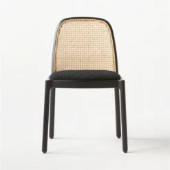 Nadia Black Cane Chair -Home Furnishing Store NadiaCaneChairBlackSOSSS21