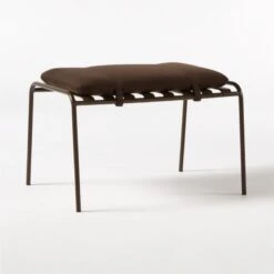 Navene Bronze Outdoor Ottoman 11 Navene Bronze Outdoor Ottoman -Home Furnishing Store NaveneBronzeOttoman3QSSS21