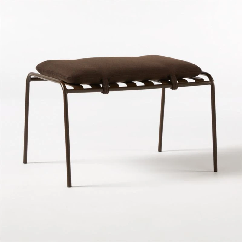 Navene Bronze Outdoor Ottoman 6 Navene Bronze Outdoor Ottoman - Image 4