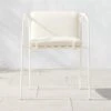 Navene Ivory Outdoor Dining Armchair -Home Furnishing Store NaveneIvyDiningChairSHS23