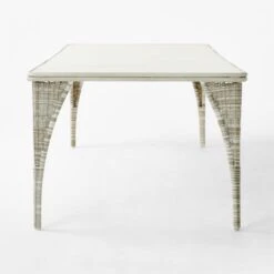 Nino Ivory Rattan Outdoor Dining Table 13 Nino Ivory Rattan Outdoor Dining Table -Home Furnishing Store NinoDiningTableSDSSS23