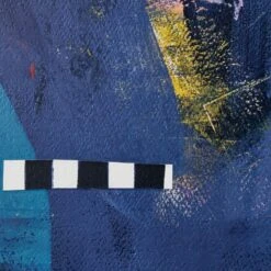 'Obsidian And Sage' Mixed Medium Reproduction By Keren Toledano 49''x61'' -Home Furnishing Store ObsidianAndSage49x61AV2SHF22