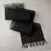 Open Weave Black Table Runner 14"x90" -Home Furnishing Store OpenWeaveRnnrBlk14X90AV2SHS21