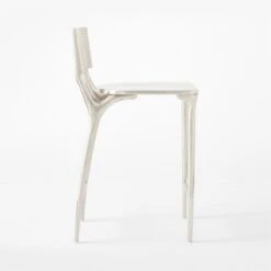 Oro Polished Silver Counter Stool Set Of 4 -Home Furnishing Store OroPlshdSlvrCounterStoolSDSSS22