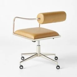 Orsen Saddle Leather Office Chair -Home Furnishing Store OrsenSddlLthrOfficeChr3QBSSF22