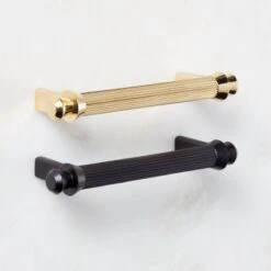 Orvietto Black Handle 4" -Home Furnishing Store OrviettoHndlCollectionFHS23