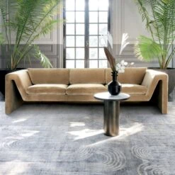 Smoke Stack Black Terracotta Vase -Home Furnishing Store OutlineCamelFauxMohairJN21 1x1