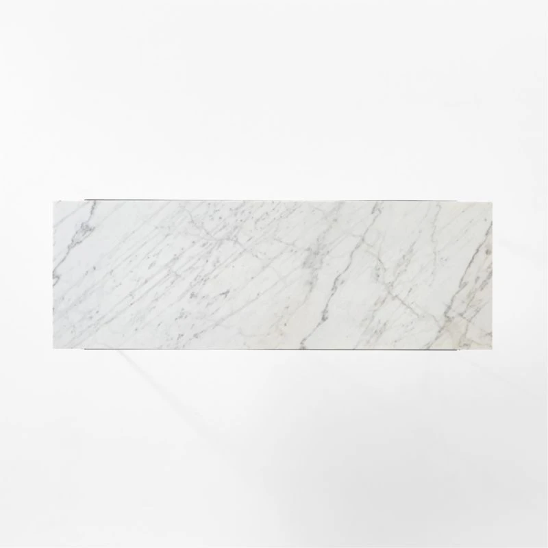 Pavilion Black Metal Outdoor Dining Table With Marble Top Large Model 6142 8 Pavilion Black Metal Outdoor Dining Table With Marble Top Large Model 6142 - Image 6