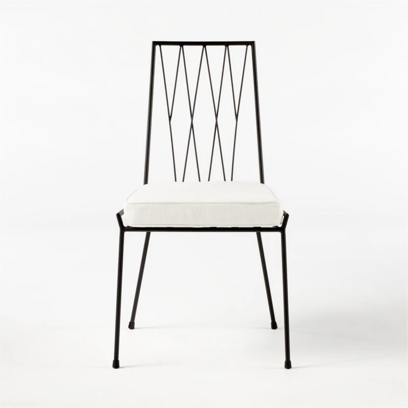 Pavilion Dining Chair With Ivory Sunbrella ® Cushion Model 6150 Set Of 4 4 Pavilion Dining Chair With Ivory Sunbrella ® Cushion Model 6150 Set Of 4 - Image 2