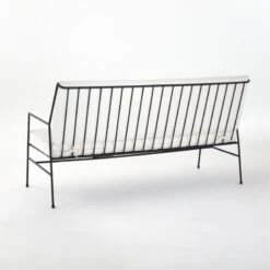 Pavilion Outdoor Sofa With Ivory Sunbrella ® Cushions Model 6490 -Home Furnishing Store Pavilion6490IvorySofa3QBSSS21