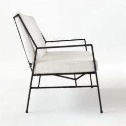 Pavilion Outdoor Sofa With Ivory Sunbrella ® Cushions Model 6490 -Home Furnishing Store Pavilion6490IvorySofaSDSSS21